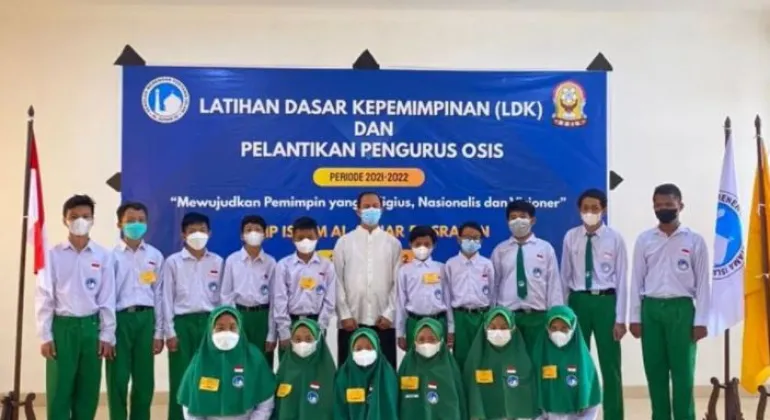 Latihan Dasar dan Kepemimpinan LDK dan Pelantikan Pengurus OSIS Periode 20212022