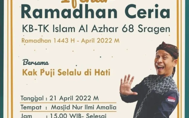 Berita Buka Bersama KB-TK Islam Al Azhar 68 Sragen 1 ~blog/2022/4/22/210422