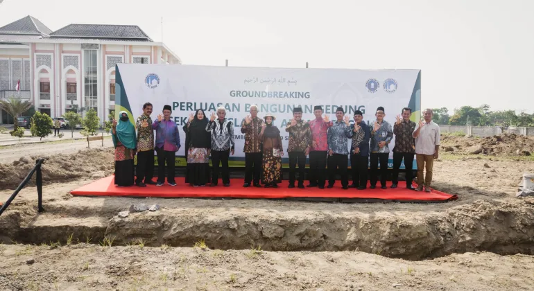 Groundbreaking Perluasan Bangunan Gedung Sekolah Islam Al Azhar Sragen